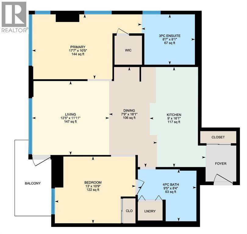 1003, 215 13 Avenue Sw, Calgary, Alberta  T2R 0V6 - Photo 43 - A2305965