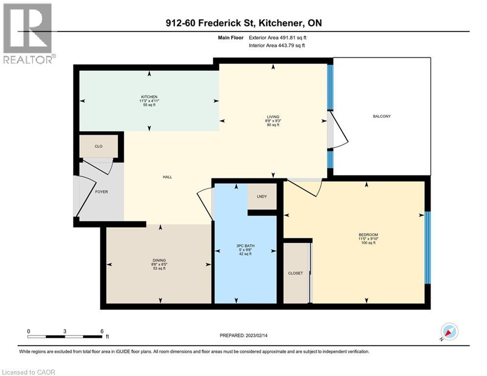 60 Frederick Street Unit# 912, Kitchener, Ontario  N2H 0C7 - Photo 43 - 40826034