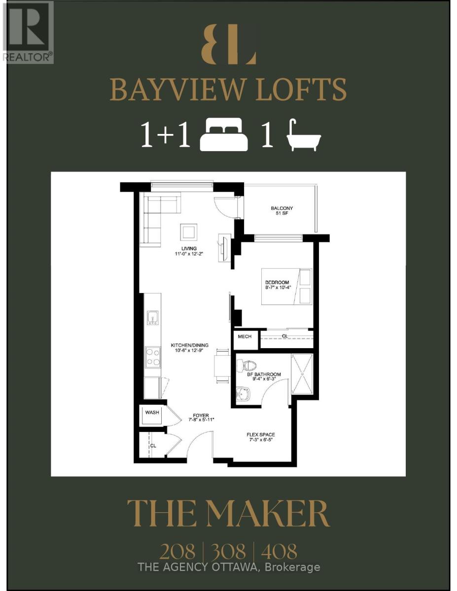 208 - 56 Bayswater Avenue, Ottawa, Ontario  K1Y 2E9 - Photo 10 - X12958702