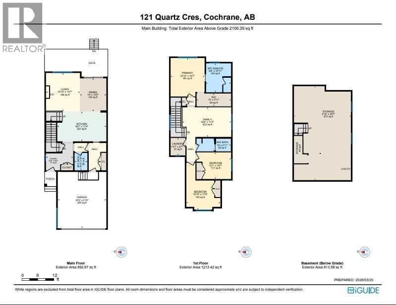 121 Quartz Crescent, Cochrane, Alberta  T4C 3G2 - Photo 50 - A2299921
