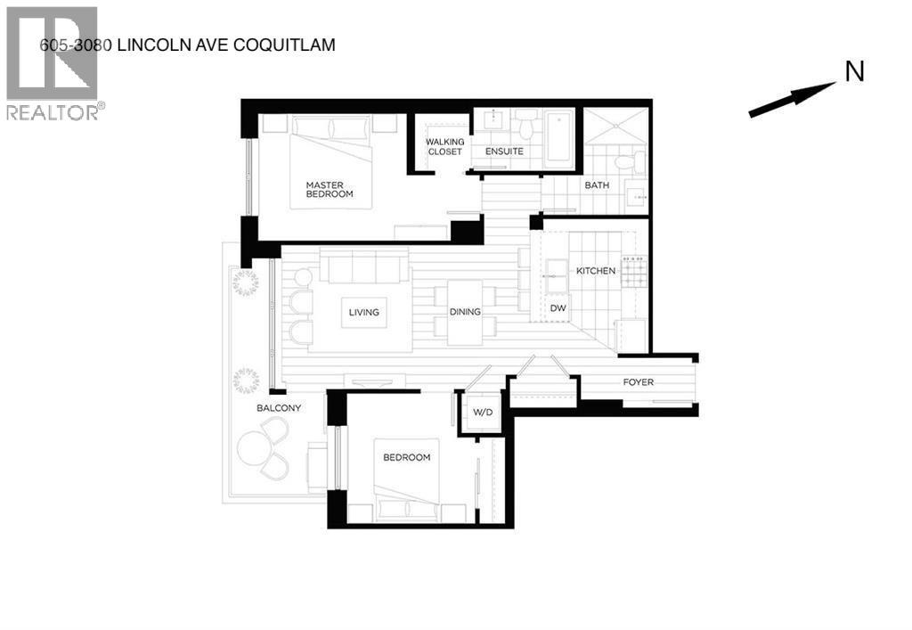 605 3080 Lincoln Avenue, Coquitlam, British Columbia  V3B 0L9 - Photo 31 - R3105136