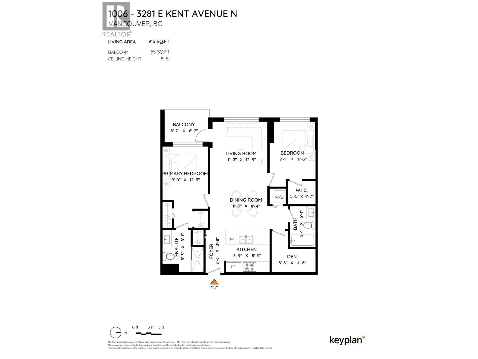1006 3281 E Kent Avenue North, Vancouver, British Columbia  V5S 0C4 - Photo 33 - R3114944
