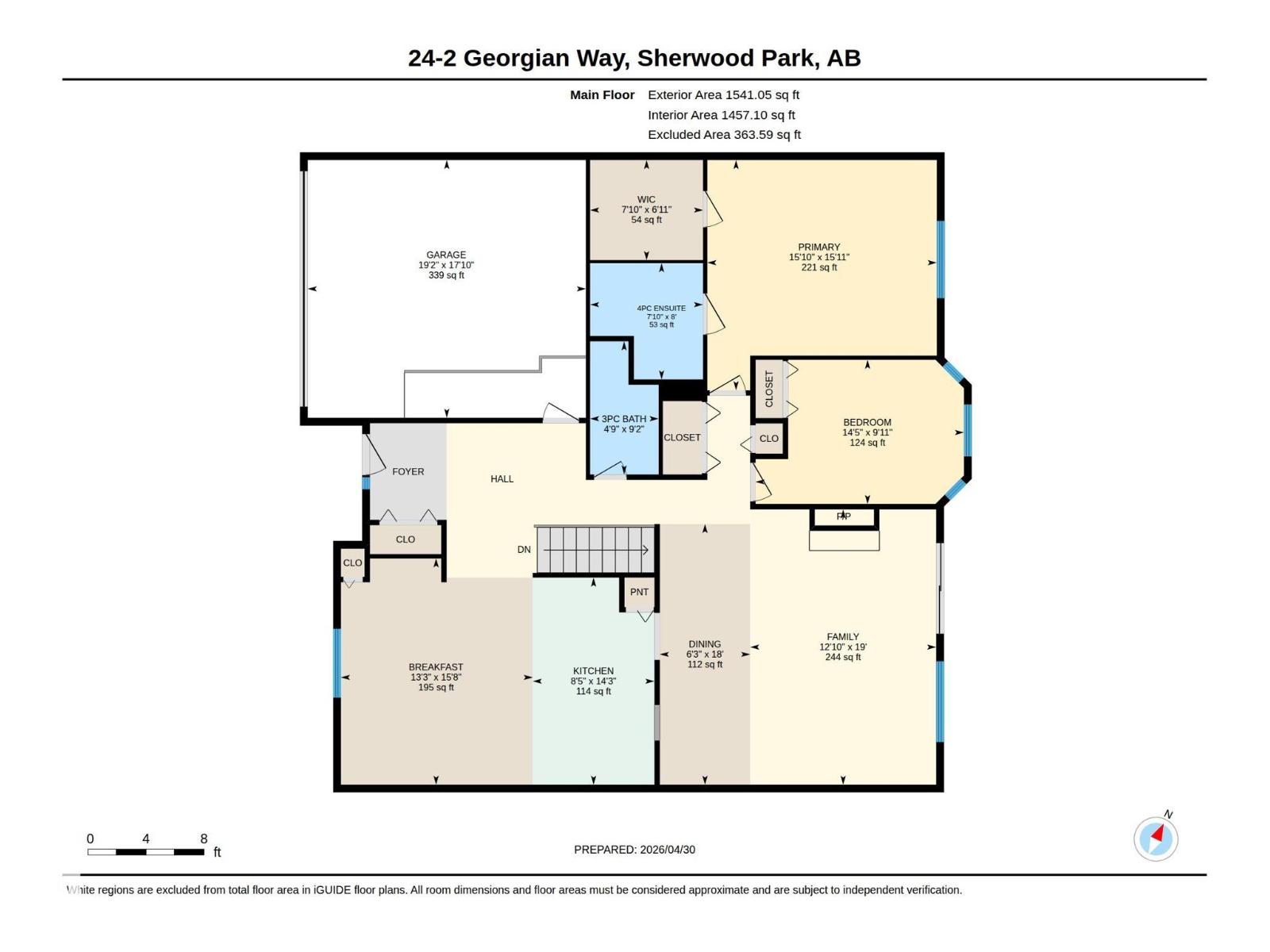 #24 2 Georgian Wy, Sherwood Park, Alberta  T8A 5K3 - Photo 4 - E4485115