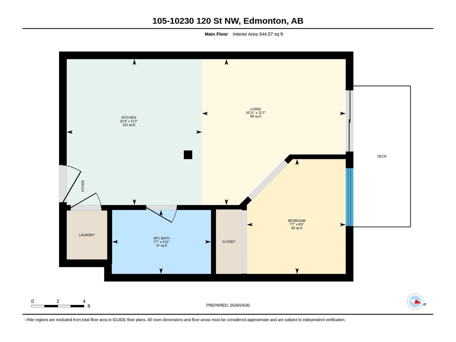 #105 10230 120 Street Nw Nw, Edmonton, Alberta  T5K 2A3 - Photo 26 - E4485125