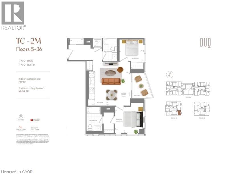 25 Wellington Street S Unit# 3412, Kitchener, Ontario  N2G 0G5 - Photo 5 - 40810086