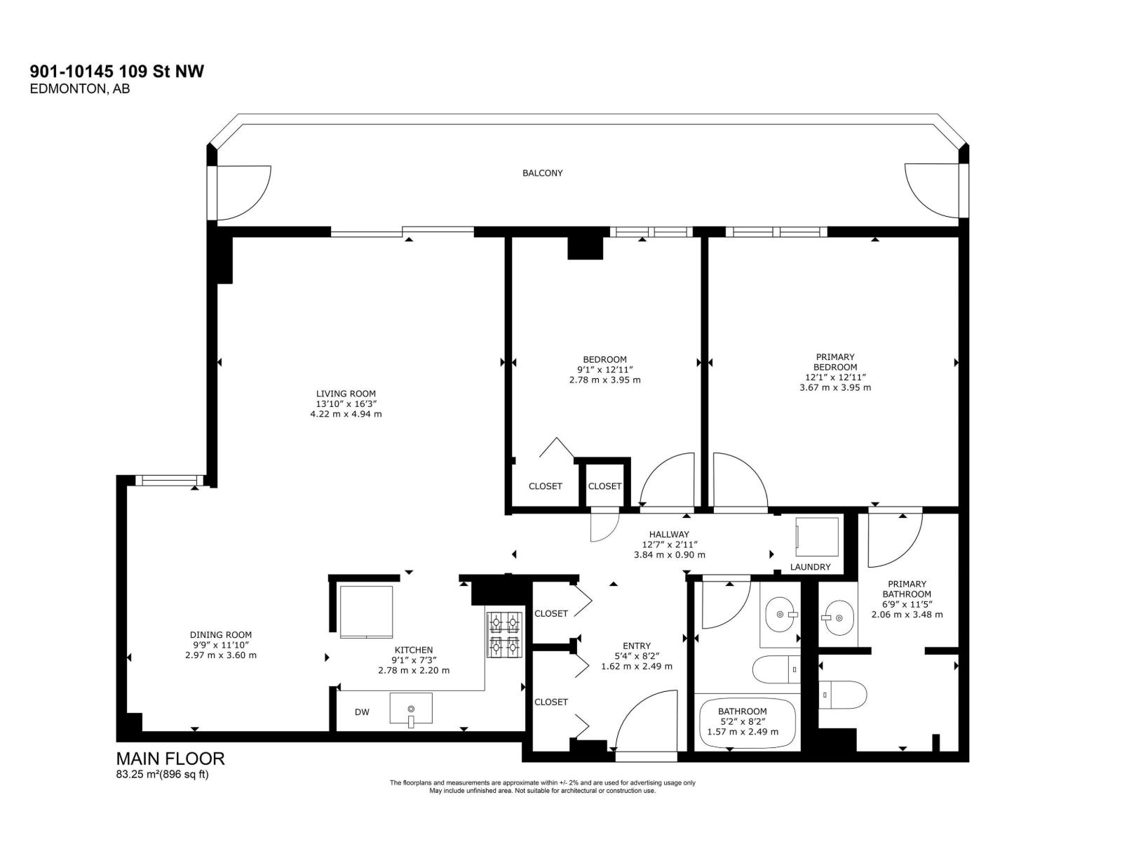 #901 10145 109 St Nw, Edmonton, Alberta  T5J 3M5 - Photo 51 - E4485208