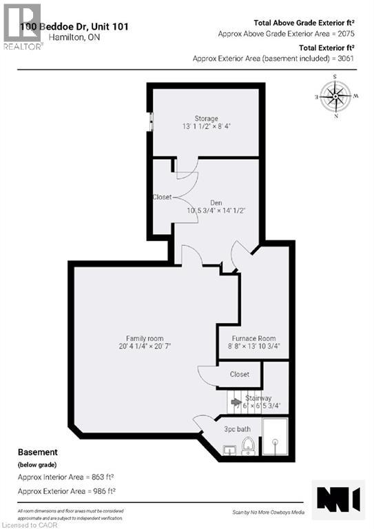 100 Beddoe Drive Unit# 101, Hamilton, Ontario  L8P 4Z2 - Photo 48 - 40811042