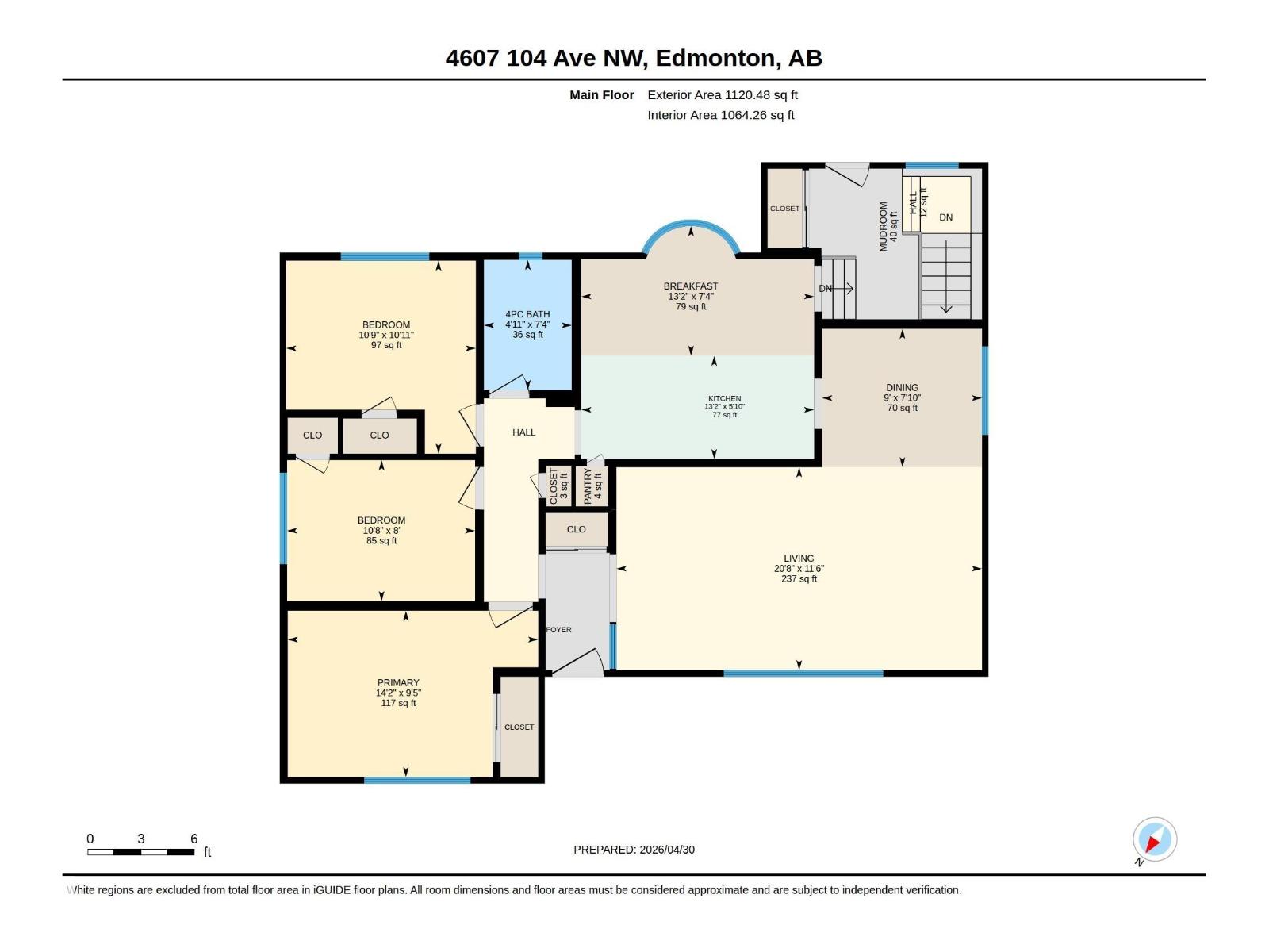 4607 104 Av Nw, Edmonton, Alberta  T6A 0X3 - Photo 66 - E4485238