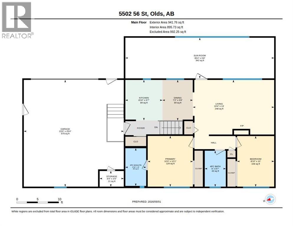 5502 56 Street, Olds, Alberta  T4H 1J9 - Photo 41 - A2306276