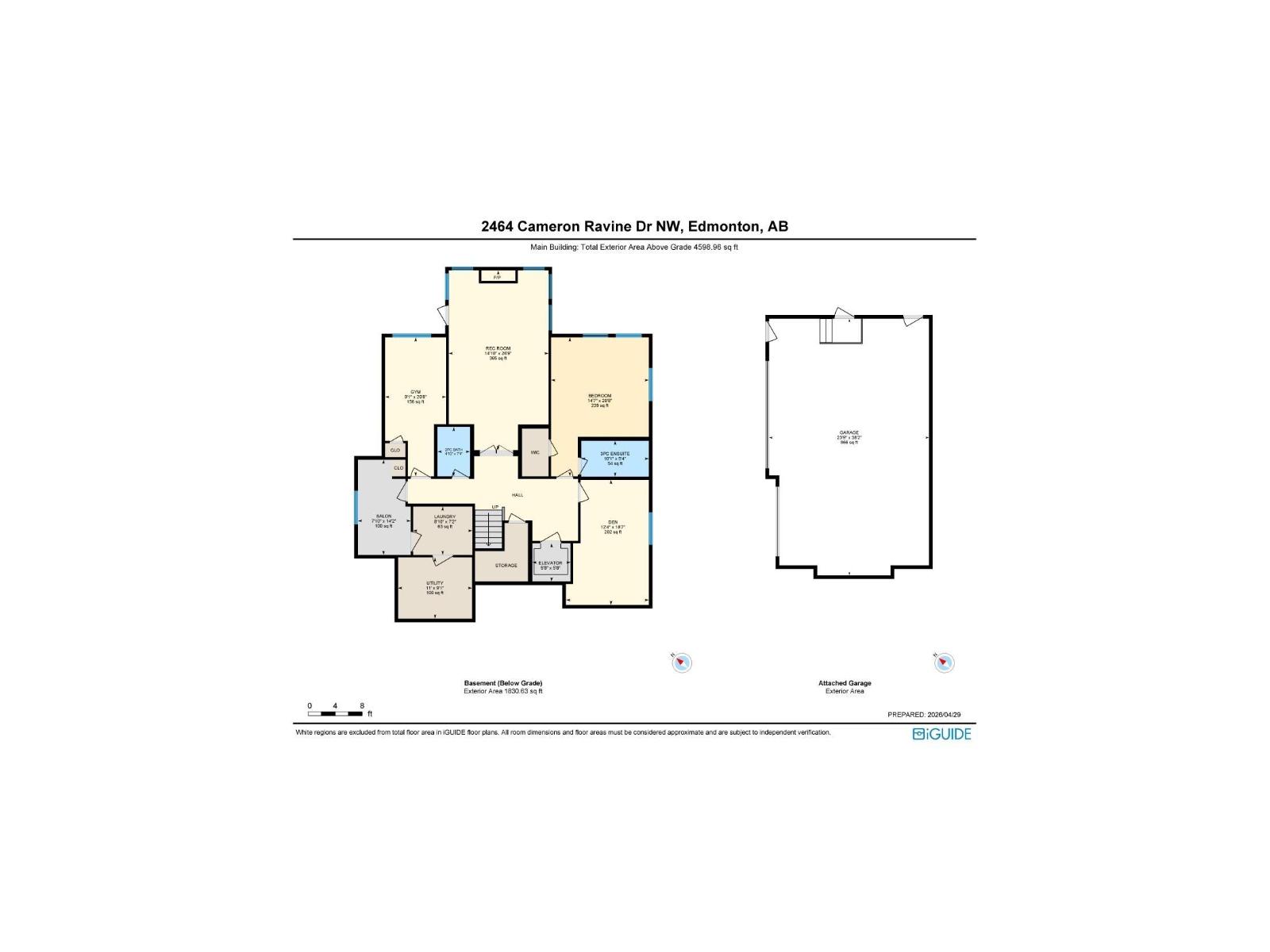 2464 Cameron Ravine Dr Nw, Edmonton, Alberta  T6M 0L3 - Photo 51 - E4485250