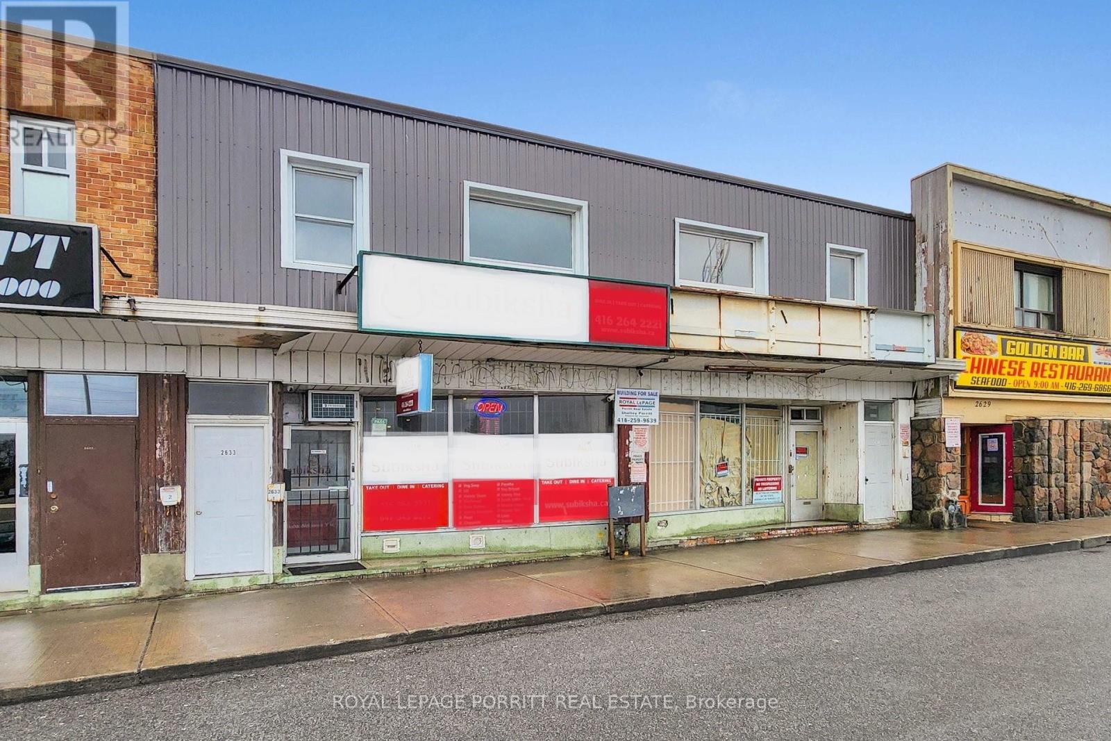 2633 EGLINTON AVENUE E, Toronto, Ontario