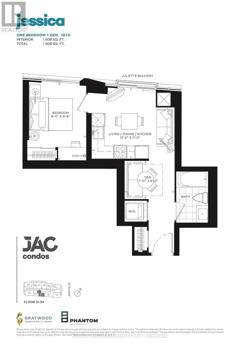 1901 - 308 Jarvis Street, Toronto, Ontario  M5B 0E3 - Photo 11 - C13063934