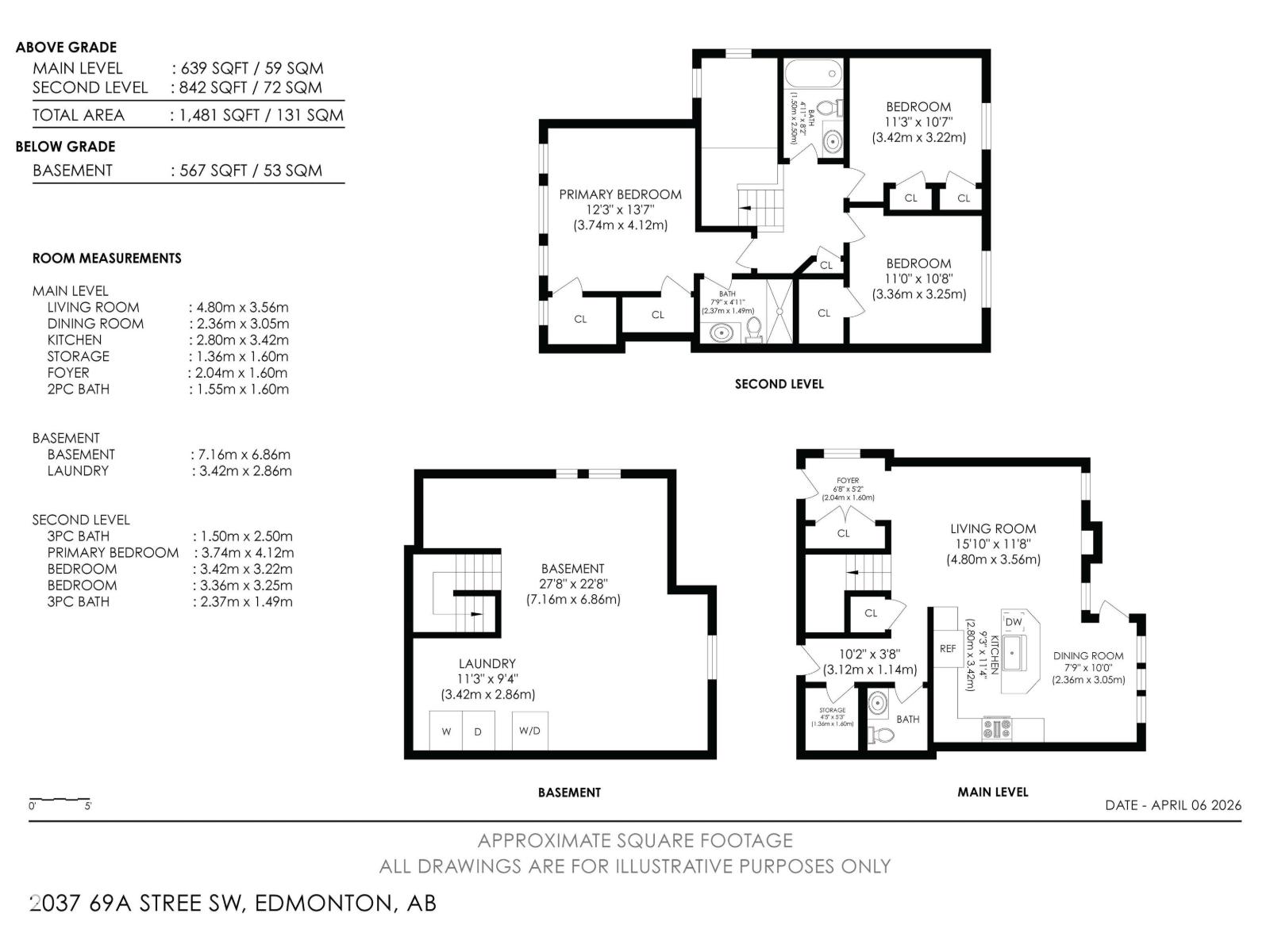 2037 69a St Sw, Edmonton, Alberta  T6X 0S5 - Photo 27 - E4485261