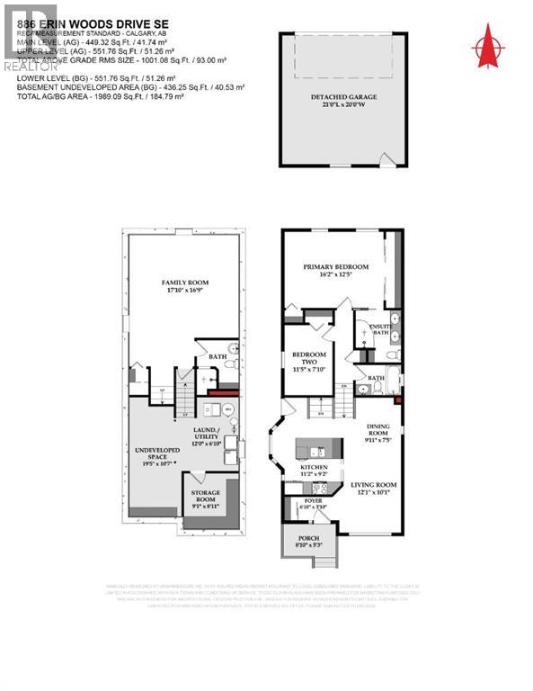 886 Erin Woods Drive SE, Calgary, Alberta  T2B 3C4 - Photo 41 - A2292202