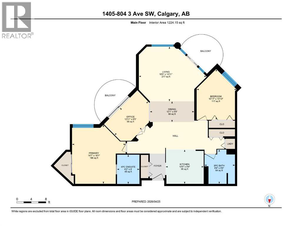 1405, 804 3 Avenue SW, Calgary, Alberta  T2P 2G9 - Photo 44 - A2305669