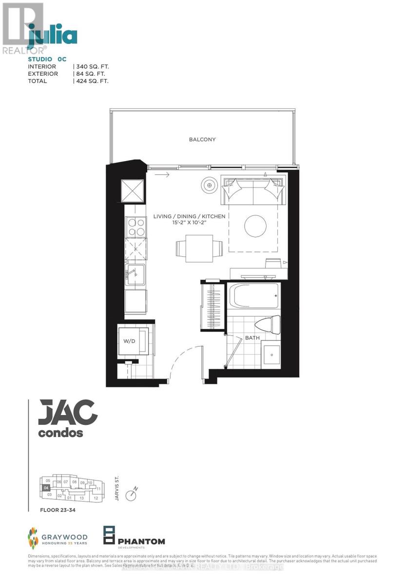 3404 - 308 Jarvis Street, Toronto, Ontario  M5B 0E3 - Photo 7 - C13064068