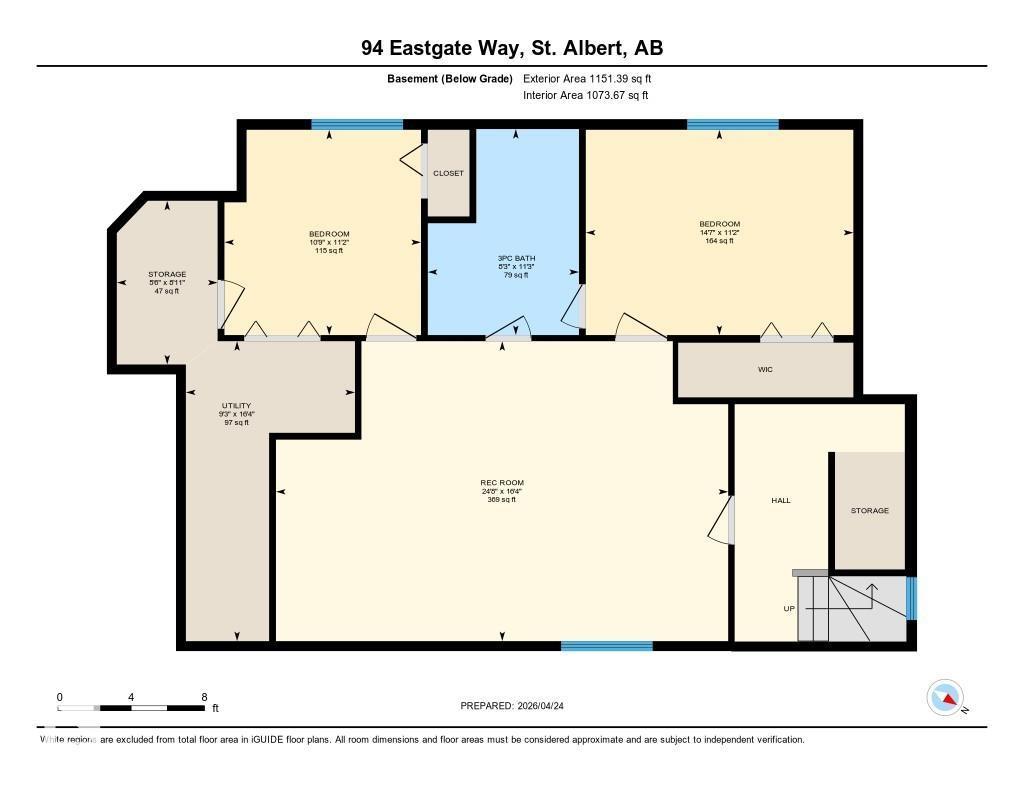 94 Eastgate Wy, St. Albert, Alberta  T8N 7K1 - Photo 43 - E4485305