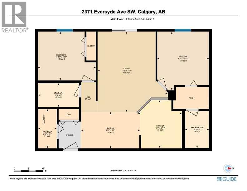 2105, 2371 Eversyde Avenue Sw, Calgary, Alberta  T2Y 4S3 - Photo 21 - A2302412