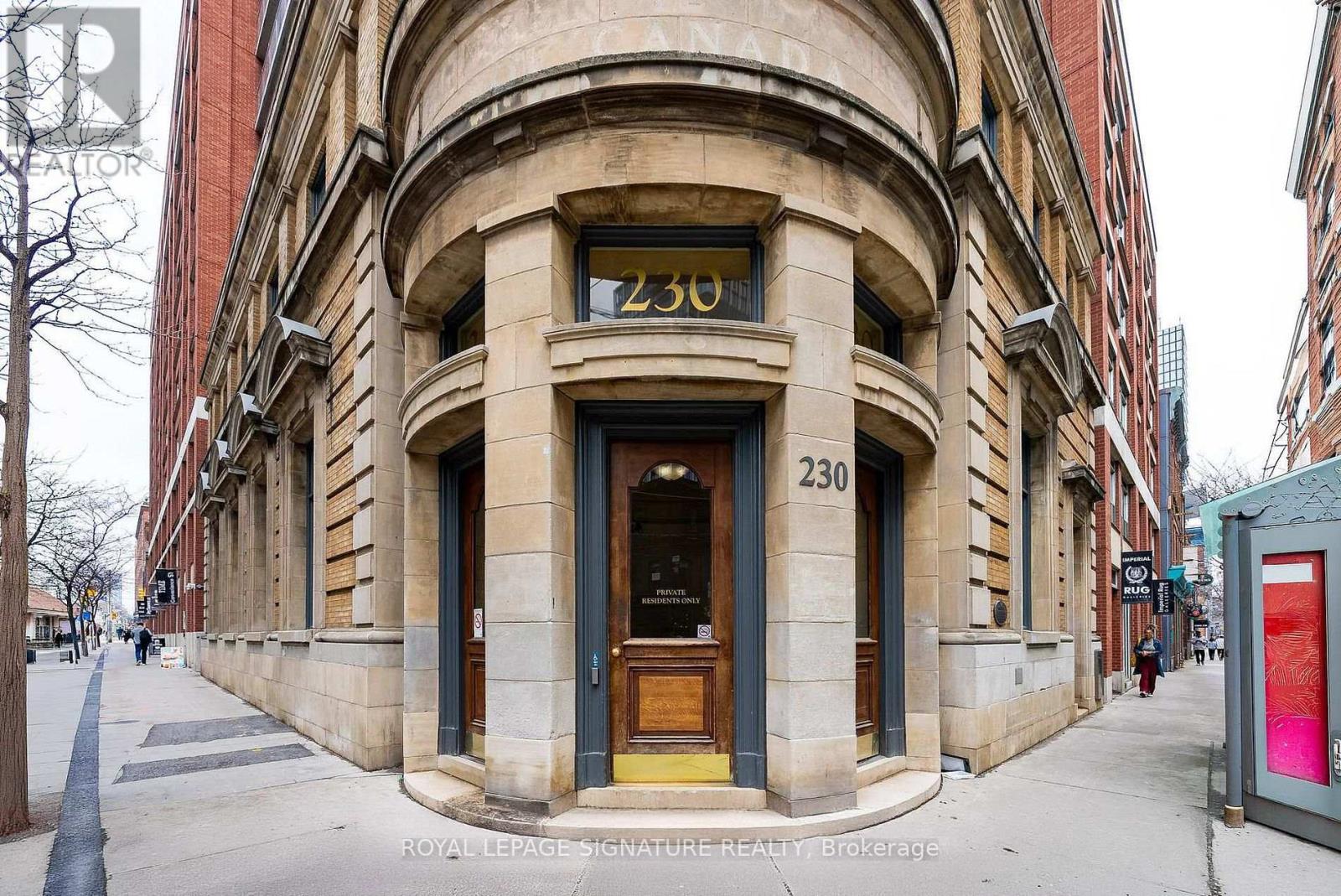 321 - 230 KING STREET E, Toronto, Ontario