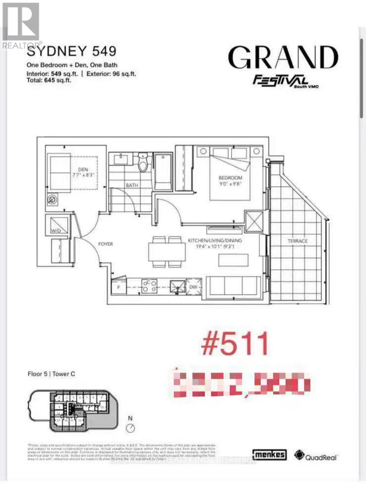 511 - 8 Interchange Way, Vaughan, Ontario  L4K 5Z7 - Photo 6 - N13072148
