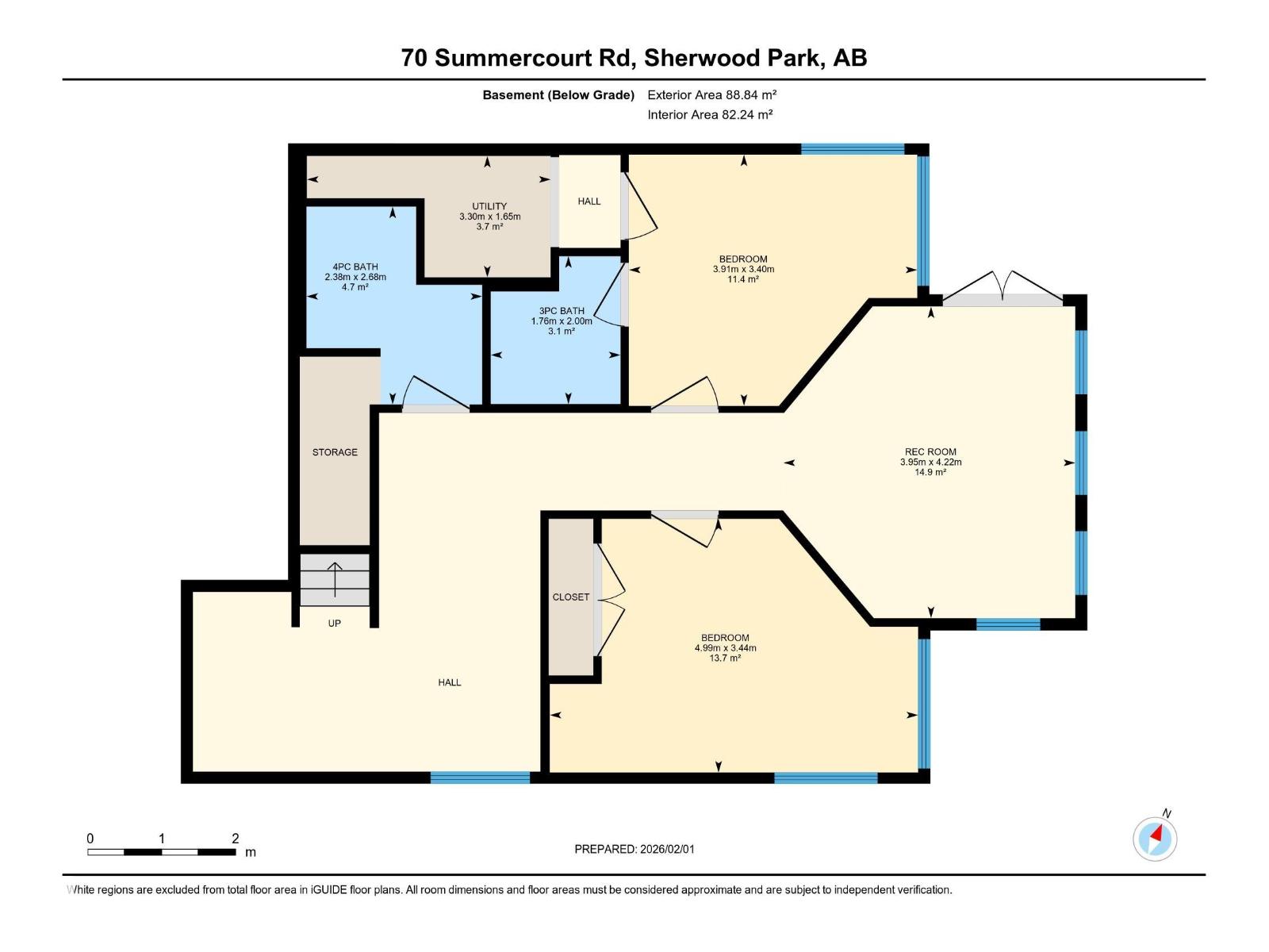 70 Summercourt Rd, Sherwood Park, Alberta  T8H 2V9 - Photo 73 - E4472344