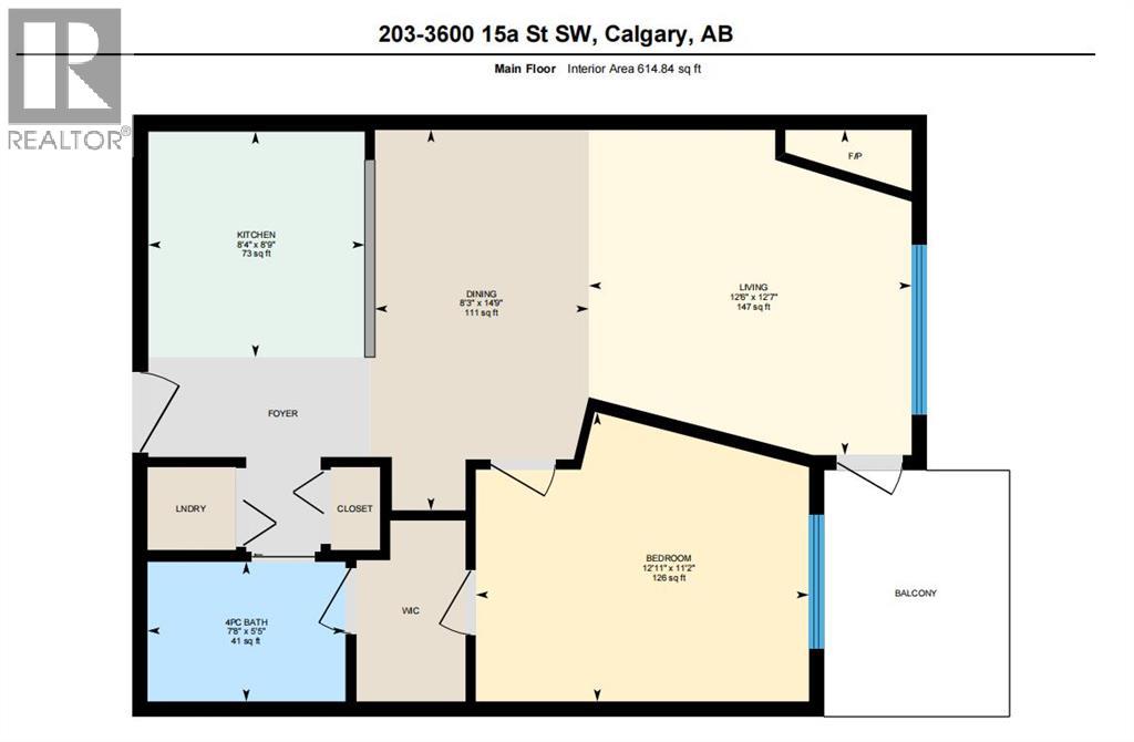 203, 3600 15a Street Sw, Calgary, Alberta  T2T 5P8 - Photo 15 - A2302335