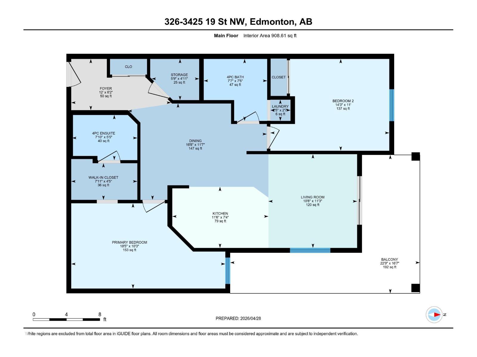 #326 3425 19 St Nw, Edmonton, Alberta  T6T 2B5 - Photo 42 - E4484573
