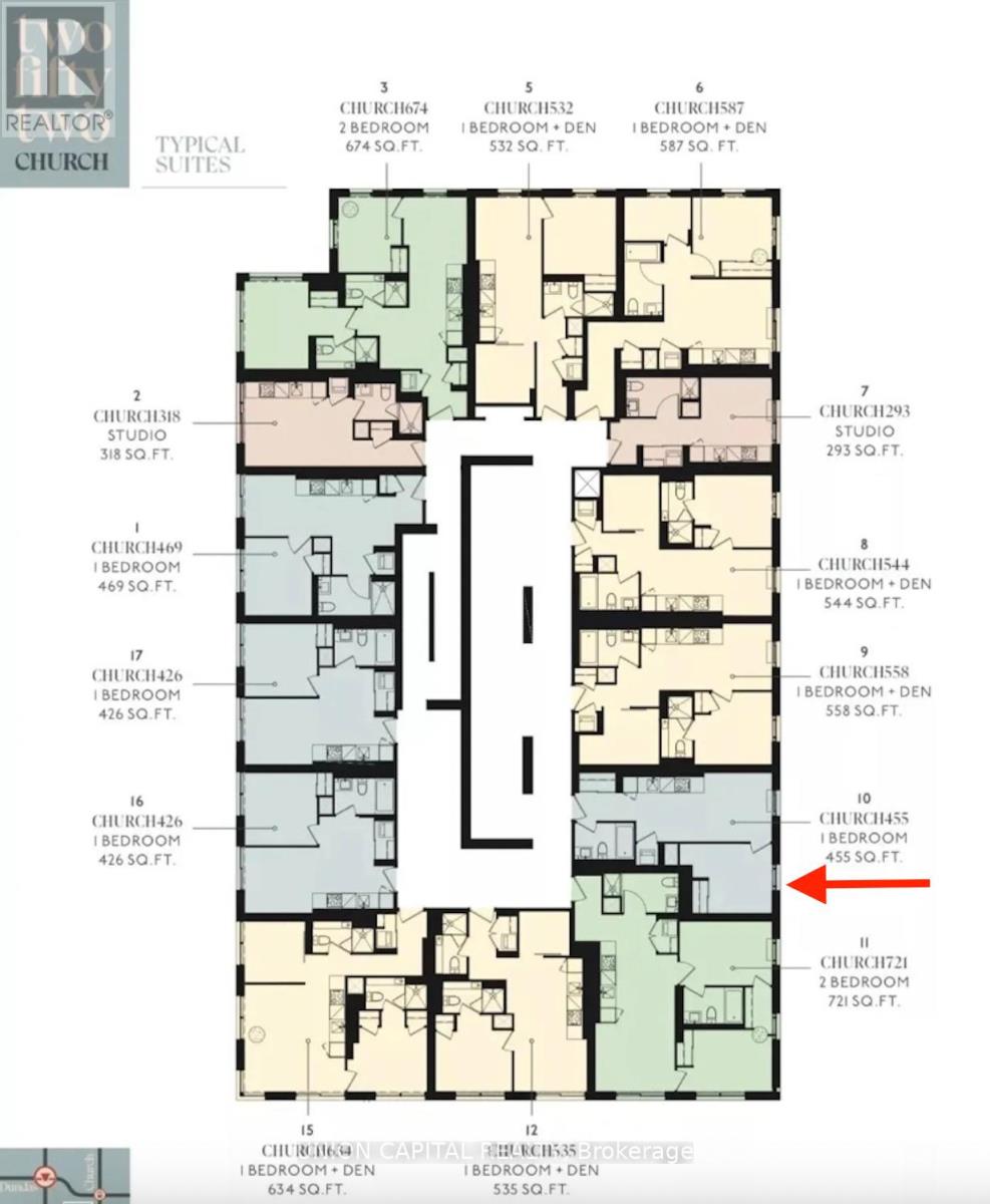 1110 - 252 Church Street, Toronto (Church-Yonge Corridor), Ontario  M5B 1Z2 - Photo 14 - C13073030