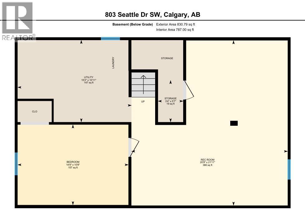 803 Seattle Drive SW, Calgary, Alberta  T2W 0M9 - Photo 46 - A2305853