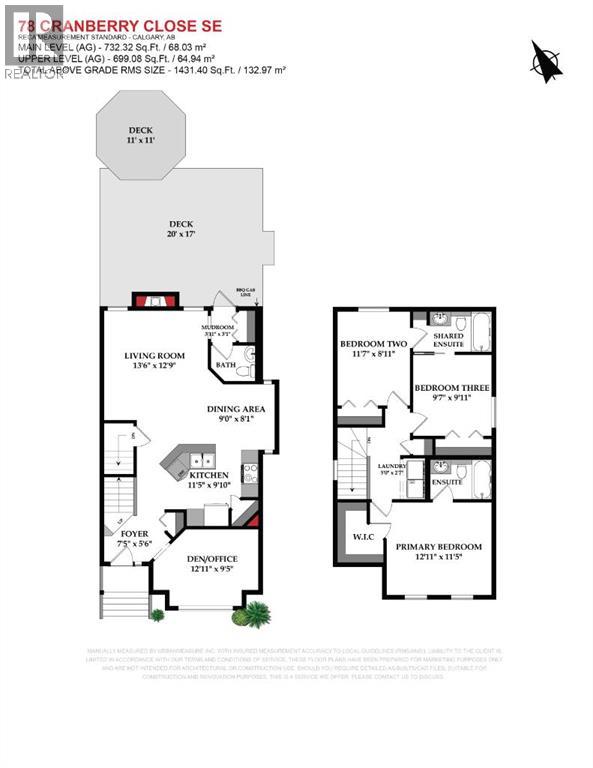 78 Cranberry Close SE, Calgary, Alberta  T3M 0B4 - Photo 9 - A2307061