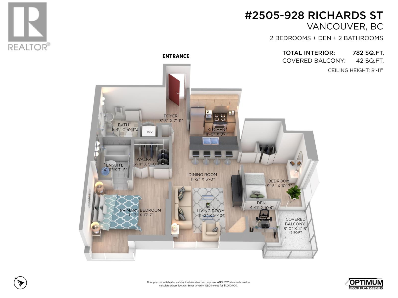 2505 928 Richards Street, Vancouver, British Columbia  V6B 3C1 - Photo 28 - R3116534