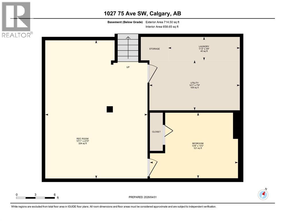 1027 75 Avenue Sw, Calgary, Alberta  T2V 0S7 - Photo 46 - A2298788