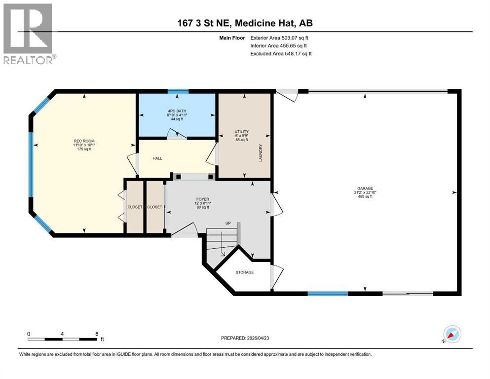 167 3 Street NE, Medicine Hat, Alberta  T1A 5M2 - Photo 29 - A2303364