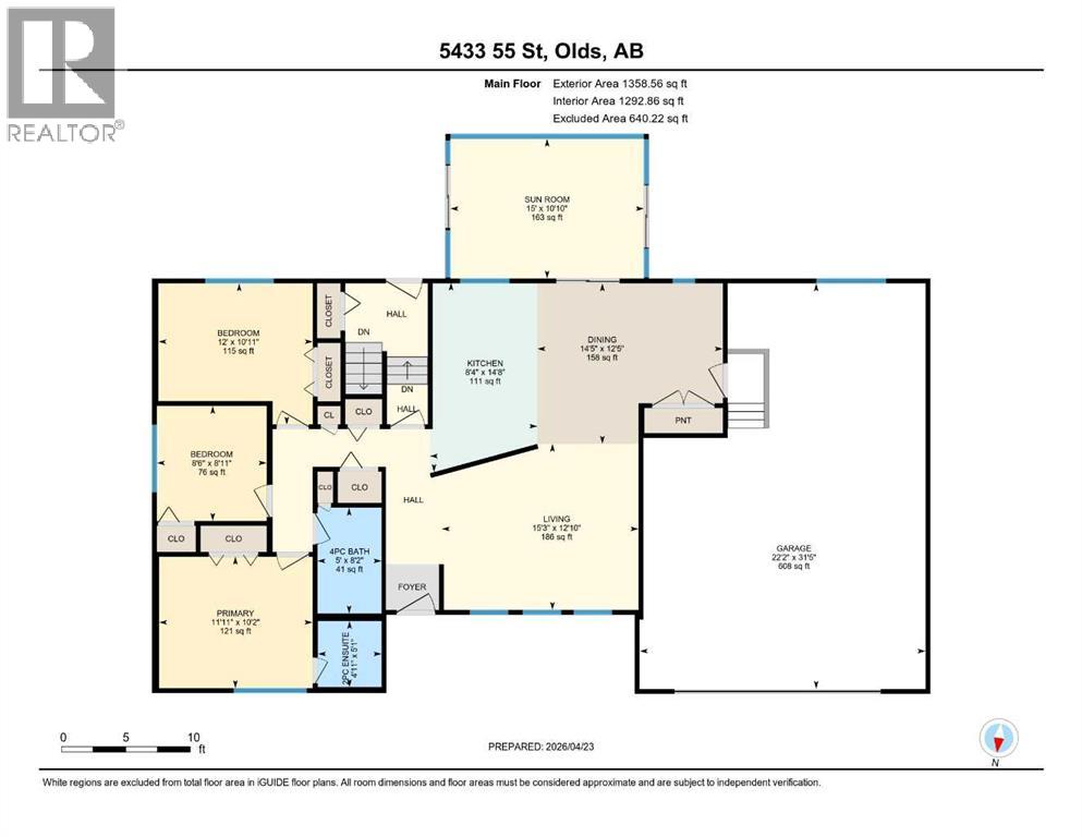 5433 55 Street, Olds, Alberta  T4H 1J8 - Photo 36 - A2304764