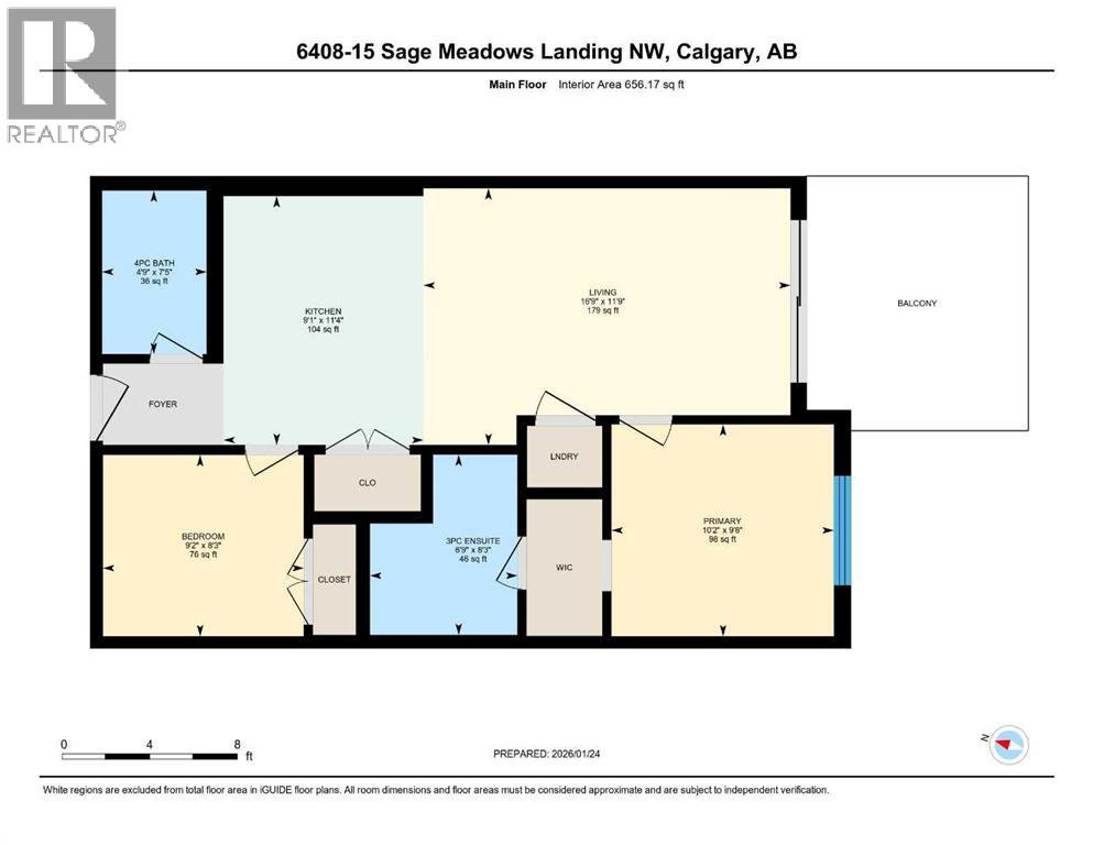 6408, 15 Sage Meadows Landing NW, Calgary, Alberta  T3P 1E5 - Photo 29 - A2281515