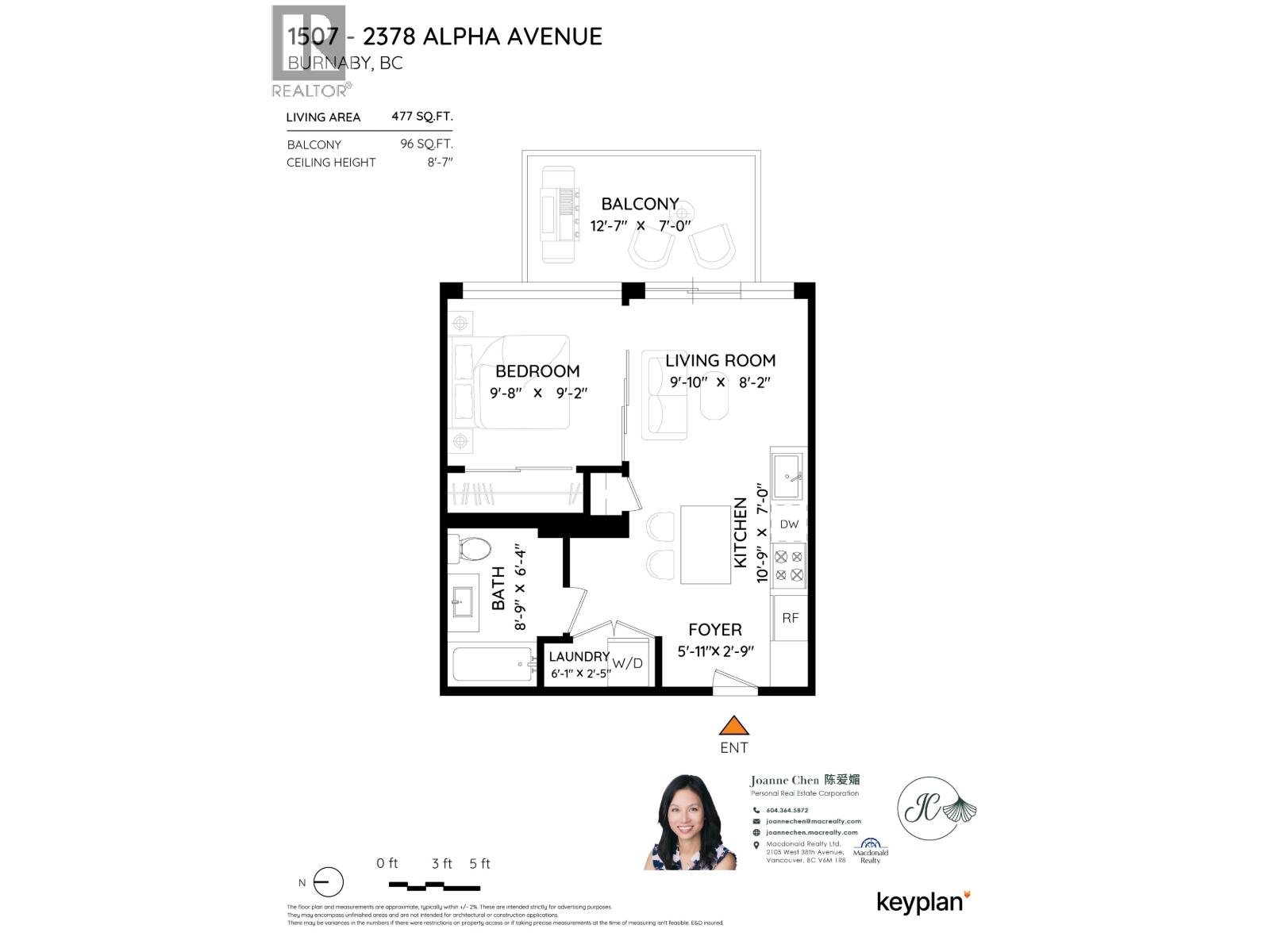 1507 2378 Alpha Avenue, Burnaby, British Columbia  V5C 0K2 - Photo 18 - R3088148