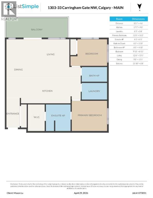 1303, 33 Carringham Gate NW, Calgary, Alberta  T3P 2H6 - Photo 50 - A2306942