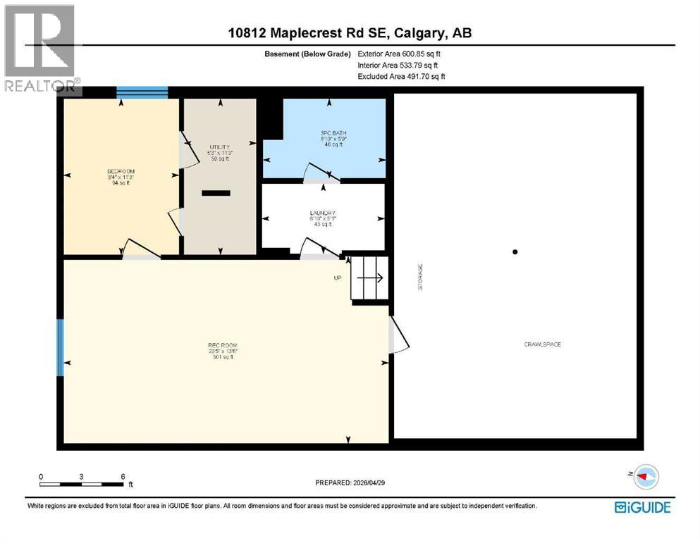 10812 Maplecrest Road SE, Calgary, Alberta  T2J 1X9 - Photo 44 - A2305821