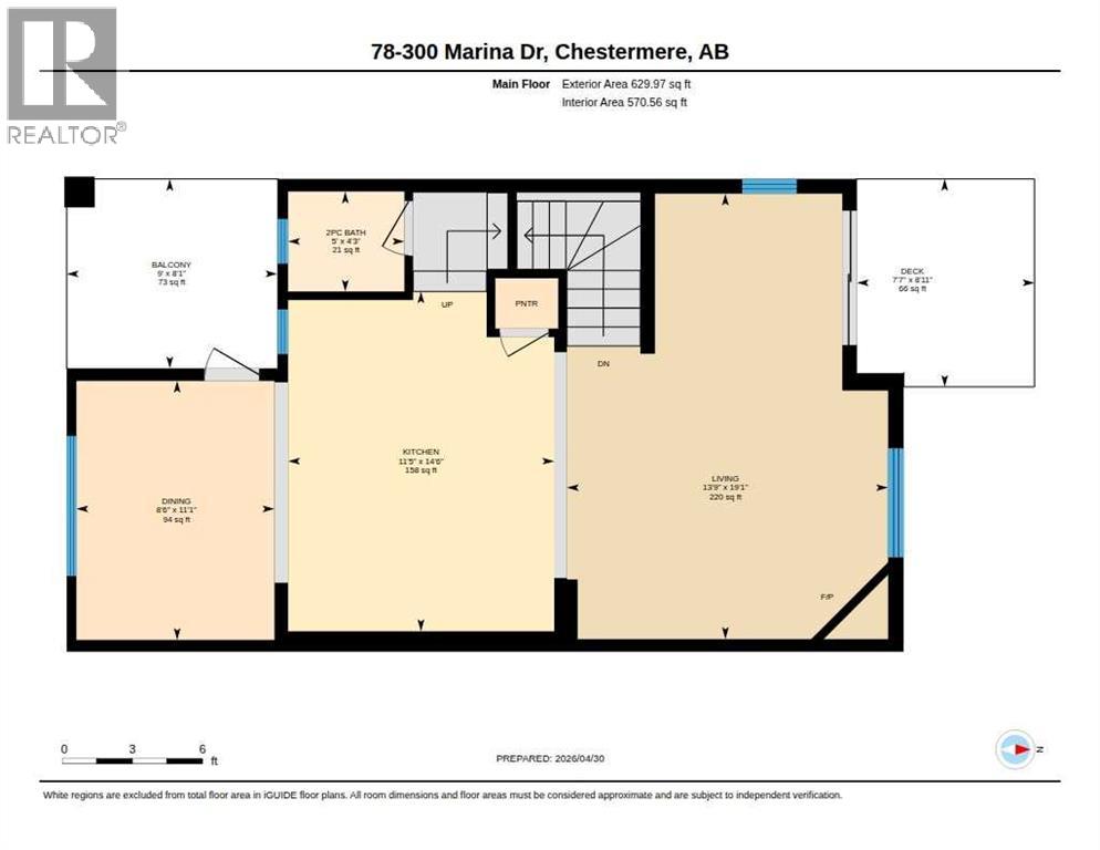 78, 300 Marina Drive, Chestermere, Alberta  t1z 0p6 - Photo 32 - A2305010
