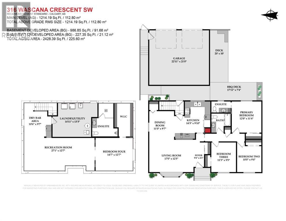 316 Wascana Crescent SE, Calgary, Alberta  T2J 1H5 - Photo 2 - A2307022