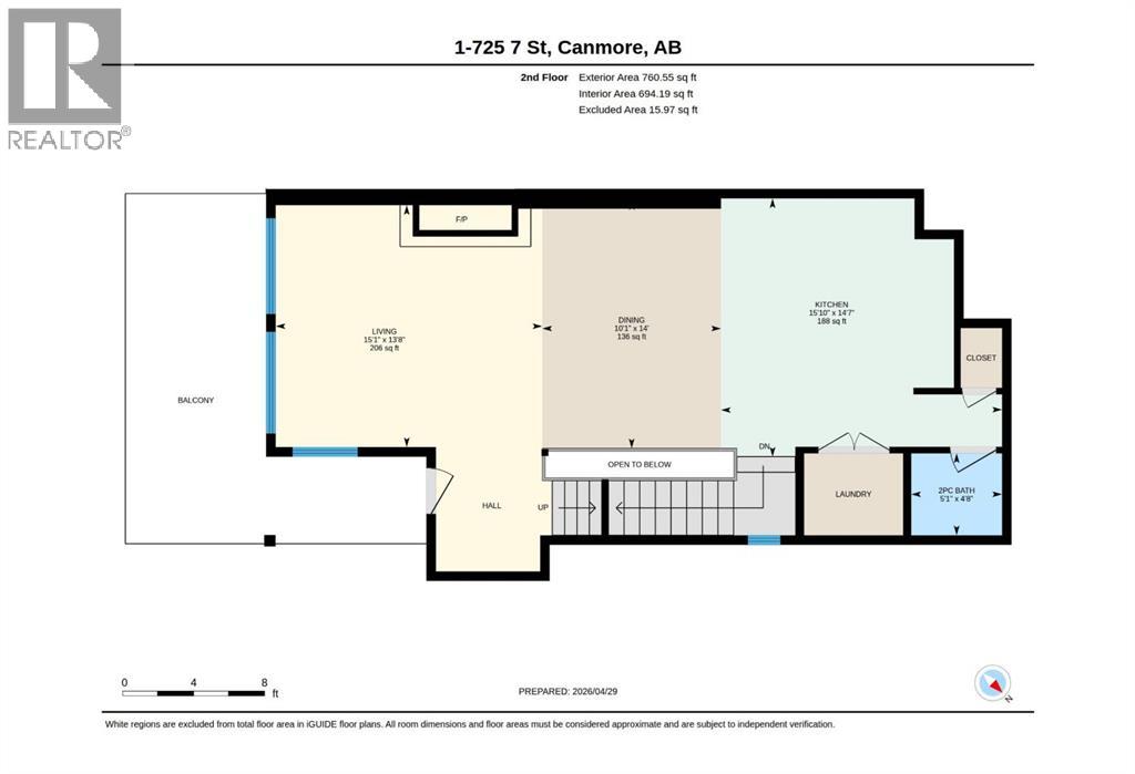 1, 725 7 Street, Canmore, Alberta  T1W 2C3 - Photo 17 - A2306490