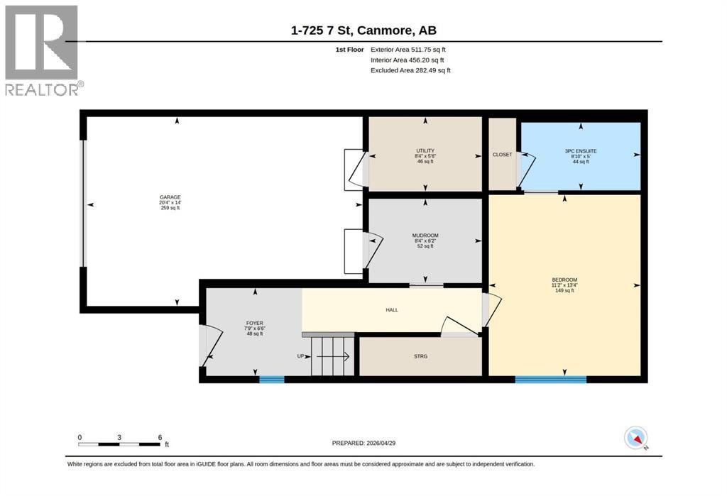 1, 725 7 Street, Canmore, Alberta  T1W 2C3 - Photo 16 - A2306490