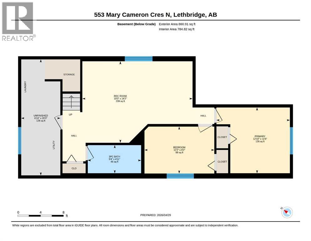 553 Mary Cameron Crescent N, Lethbridge, Alberta  T1H 6V6 - Photo 48 - A2305873