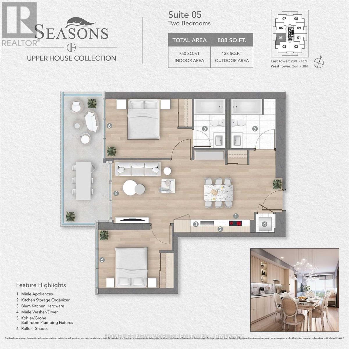 4005 - 95 Mcmahon Drive, Toronto, Ontario  M2K 0H2 - Photo 12 - C13075448