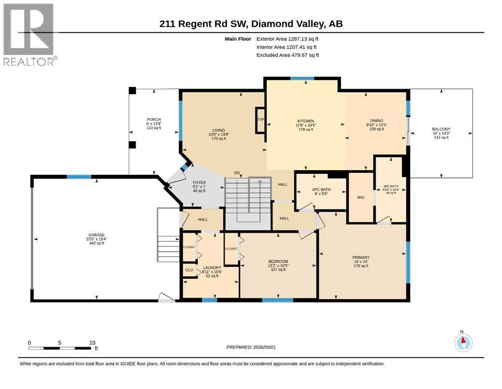 211 Regent Road Se, Diamond Valley, Alberta  T0L 2A0 - Photo 37 - A2305609