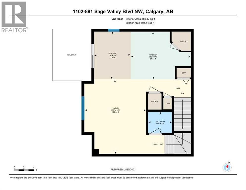 1102, 881 Sage Valley Boulevard Nw, Calgary, Alberta  T3R 0R2 - Photo 35 - A2304378