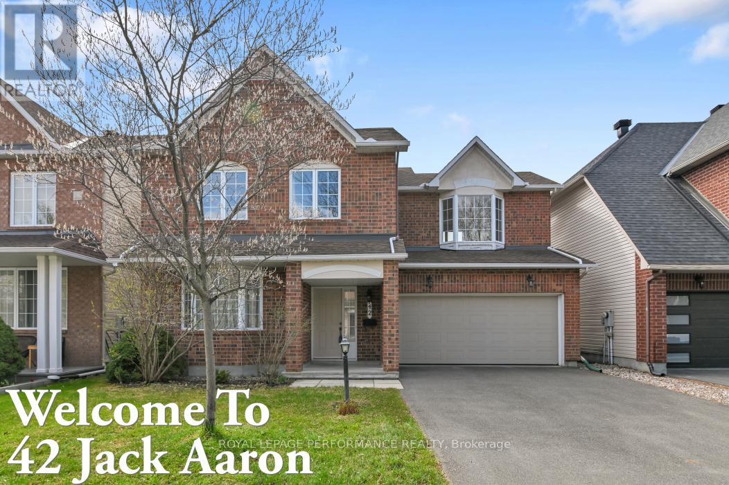 42 JACK AARON DRIVE, Ottawa, Ontario