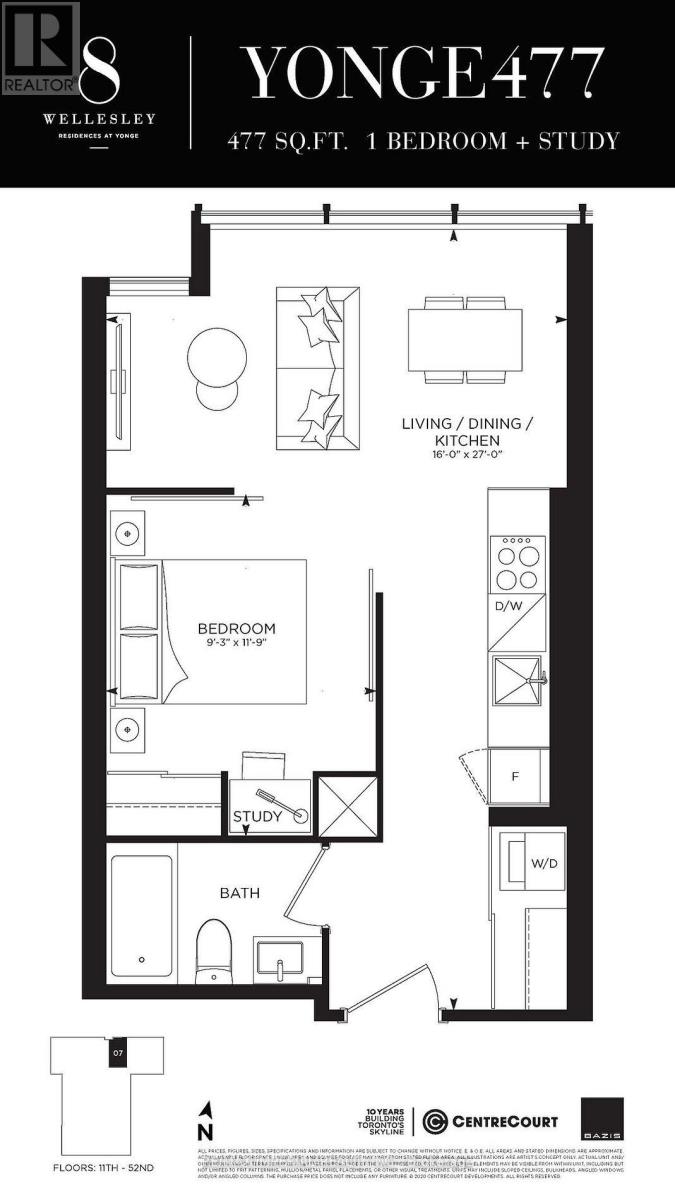 4007 - 8 Wellesley Street W, Toronto, Ontario  M4Y 0J5 - Photo 48 - C13073596