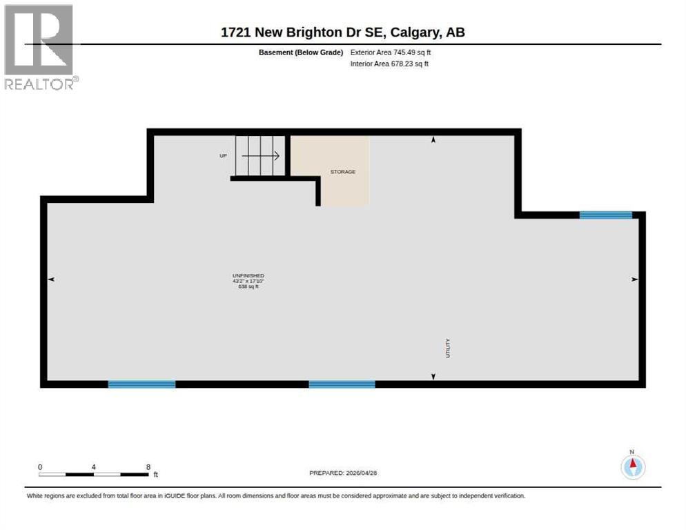 1721 New Brighton Drive Se, Calgary, Alberta  T2Z 0T9 - Photo 36 - A2306951