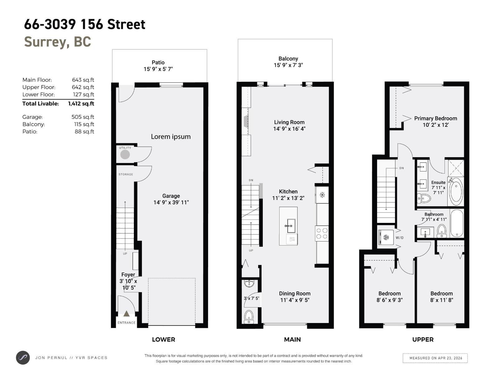 66 3039 156 Street, Surrey, British Columbia  V3Z 6T5 - Photo 33 - R3118814